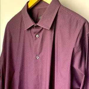 14th and Union trim Fit mens XL button down casual shirt.